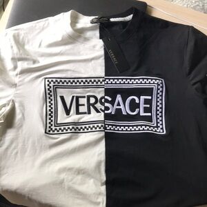 Versace Monochrome Logo T-Shirt